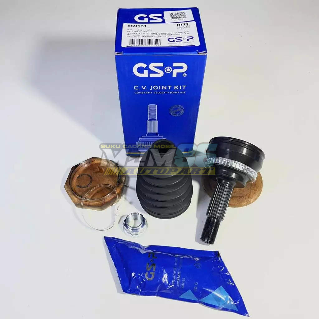 CV Joint Outer As Roda Luar Kanan / Kiri Toyota Corolla Altis 2000-2010 Manual Matic GSP 859131