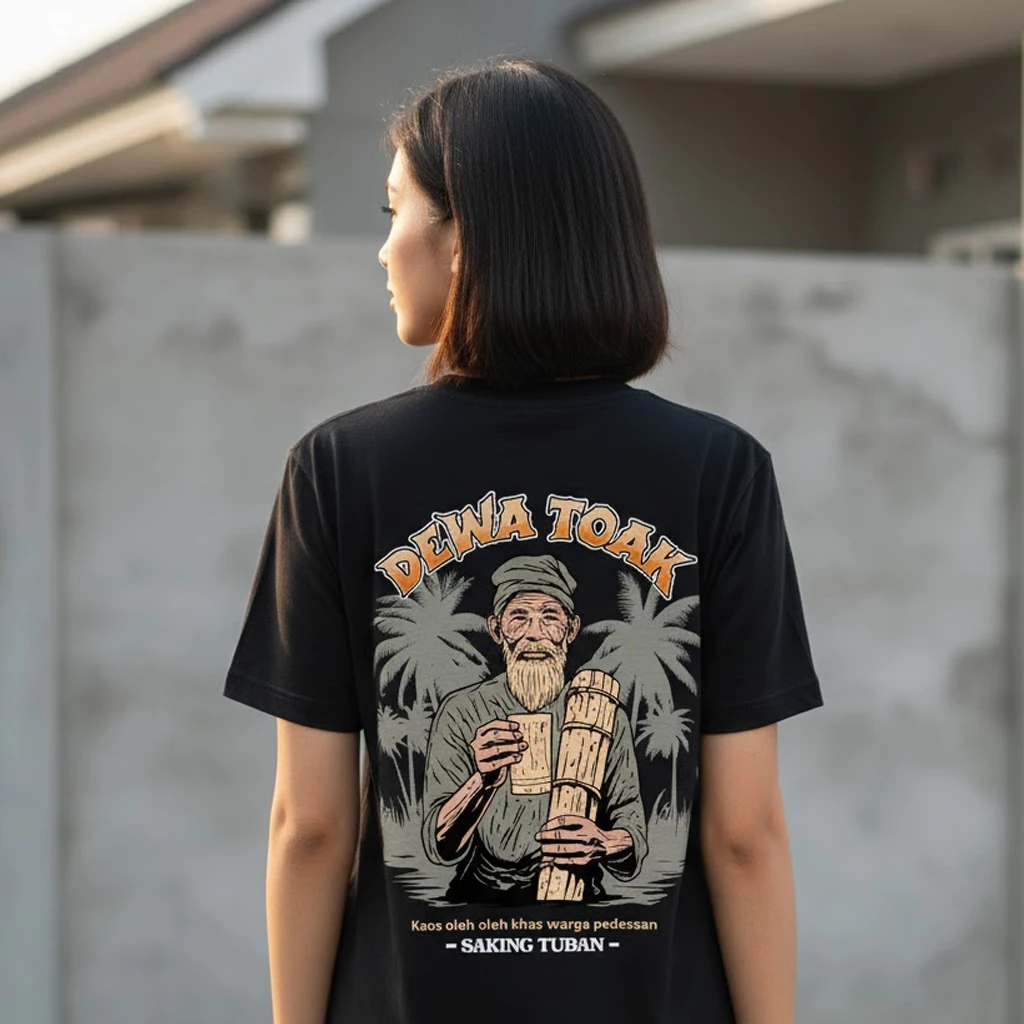 Kaos Dewa Toak Tuban original dakon graphics / Tshirt Ronggolawe / tshirt ronggolawe / kaos unik