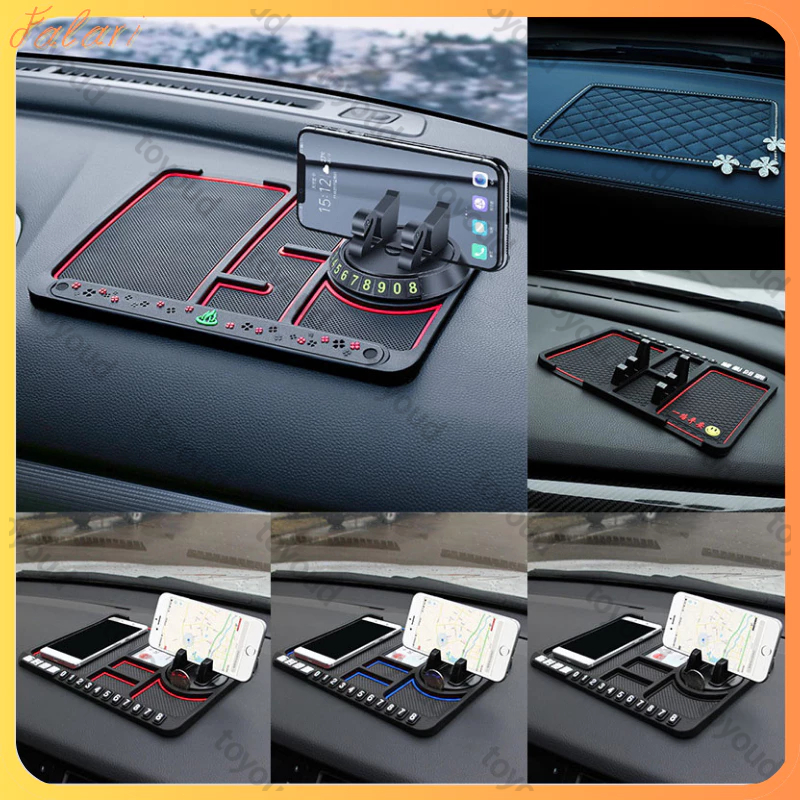 Phone Holder Mat 4 In 1 Dashboard Anti Slip Holder HP Phone Holder Mat Alas Mobil Slip Mat Dashboard