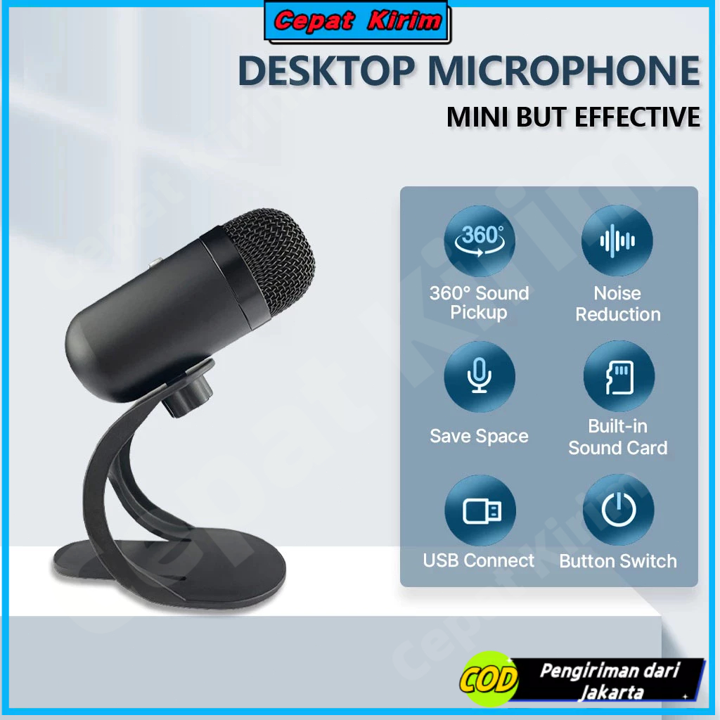 Noise Reduction Microphone Game/Conference/Recording Mikrofon Kabel Mic PC Gaming