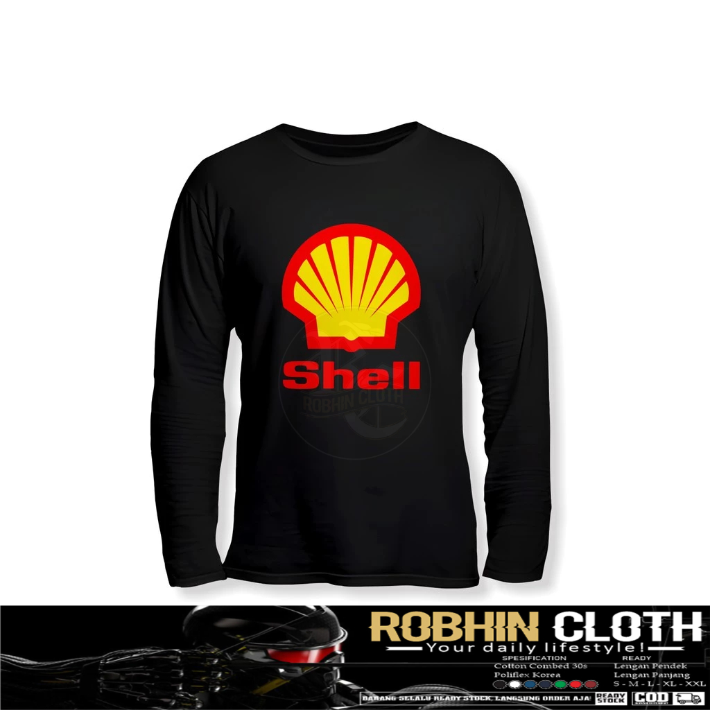 Kaos Baju Shell Lengan Panjang Baju Perusahaan