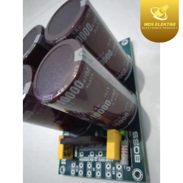 KIT PSU 4 X ELCO NIPPON CHEMICON 10000uF 80V Original Asli Plus Skun PCB