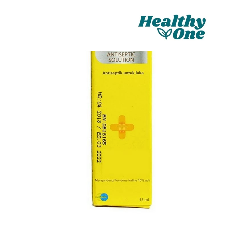 BETADINE ANTISEPTIC SOLUTION 15ML
