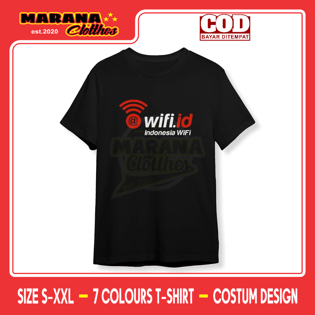 Kaos Wifi Id Baju Perusahaan