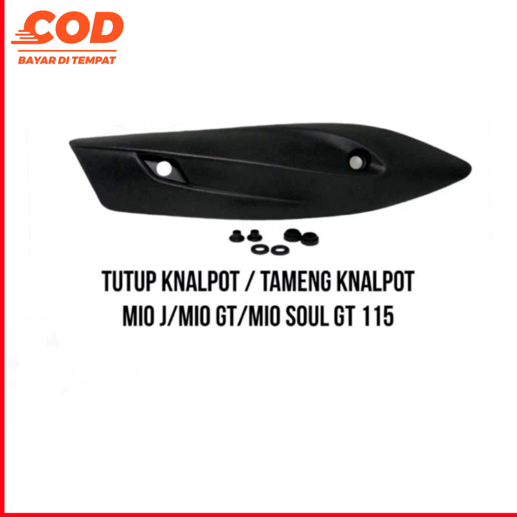 Cover Knalpot Mio J Pelindung Knalpot Yamaha Mio J Wafy Aksesoris Motor