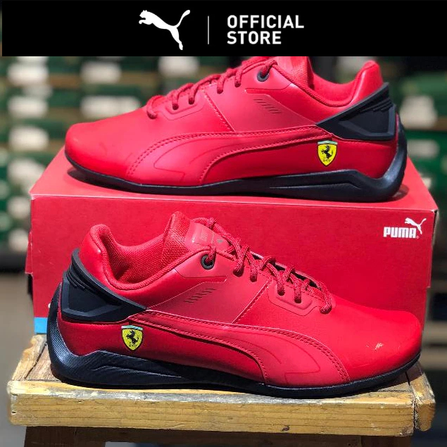 Puma Sepatu Sneakers Kasual Ferrari Drift Cat Delta Rosso Corsa- 306864 03