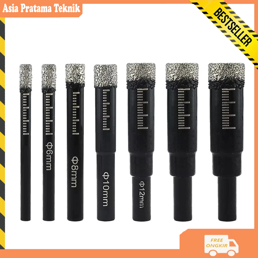 Mata Bor Keramik Dan Granit Mata Bor Keramik Set Mata Bor Kaca Set Untuk Kaca / Marmer / Granit