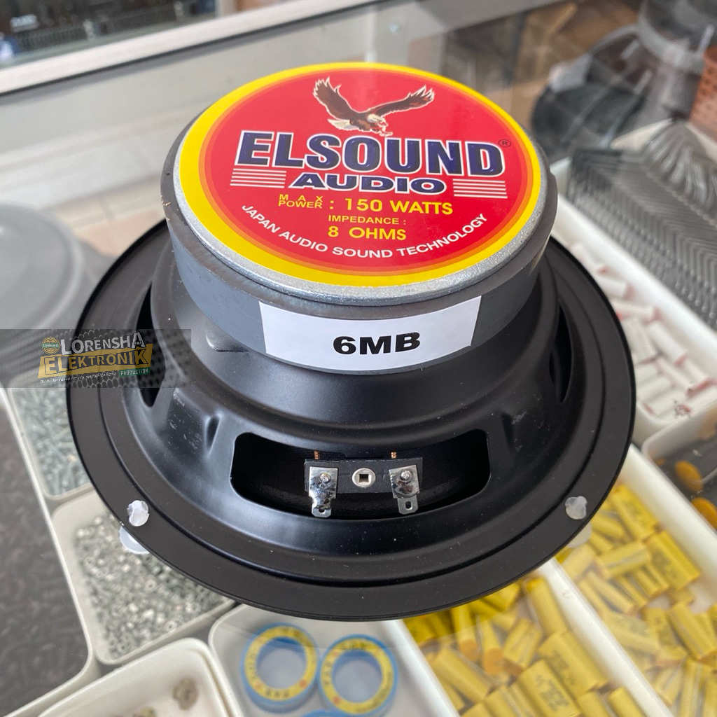 Speaker 6 Inch Woofer Elsound 6MB 150Watt