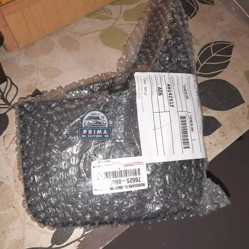 MUDGUARD KARPET LUMPUR BELAKANG KIJANG KAPSUL LGX EFI ORI