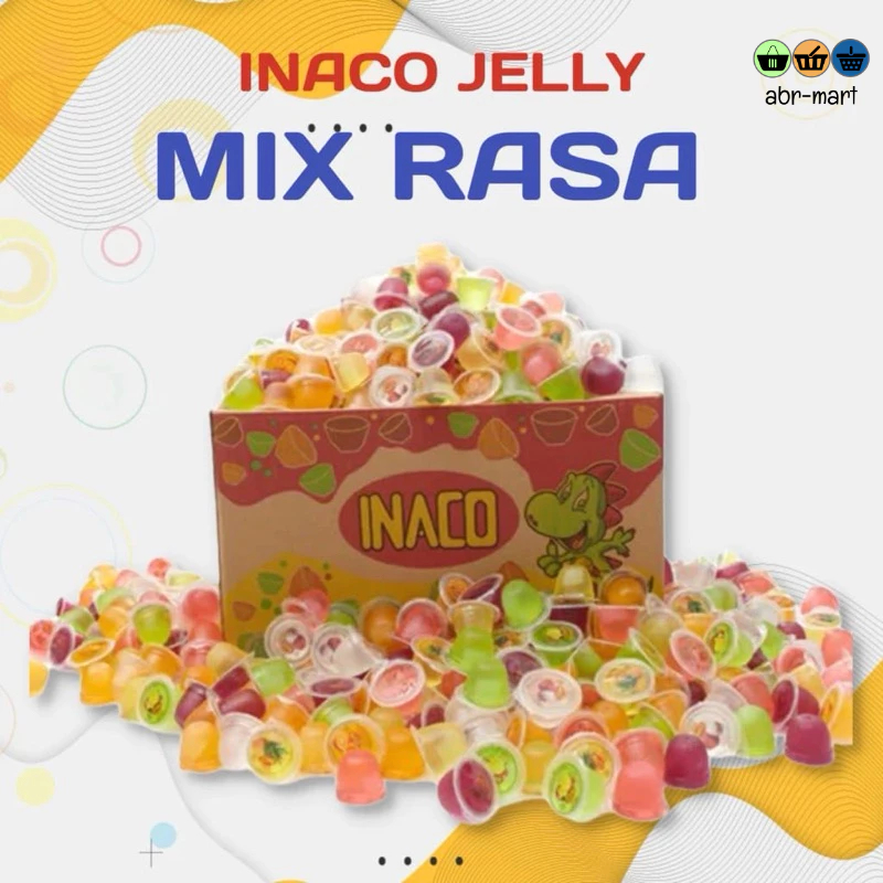 1 DUS INACO AGAR JELLY SEMUA VARIAN  II