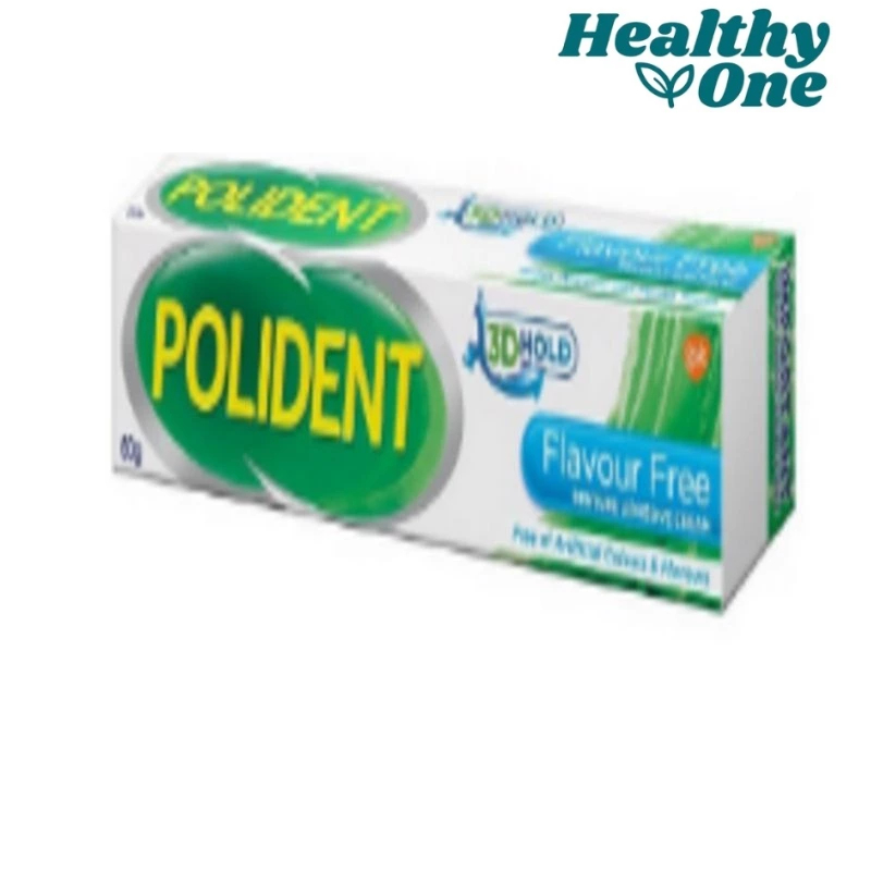 POLIDENT DENTURE ADHESIVE 60GR