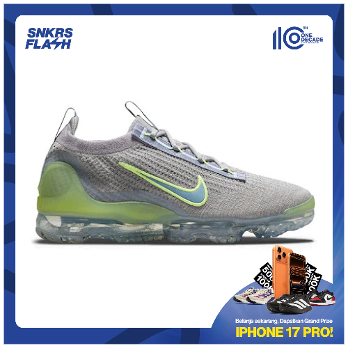 NIKE Vapormax 2021 Fk Particle Grey Sepatu Sneakers Pria - DH4084003