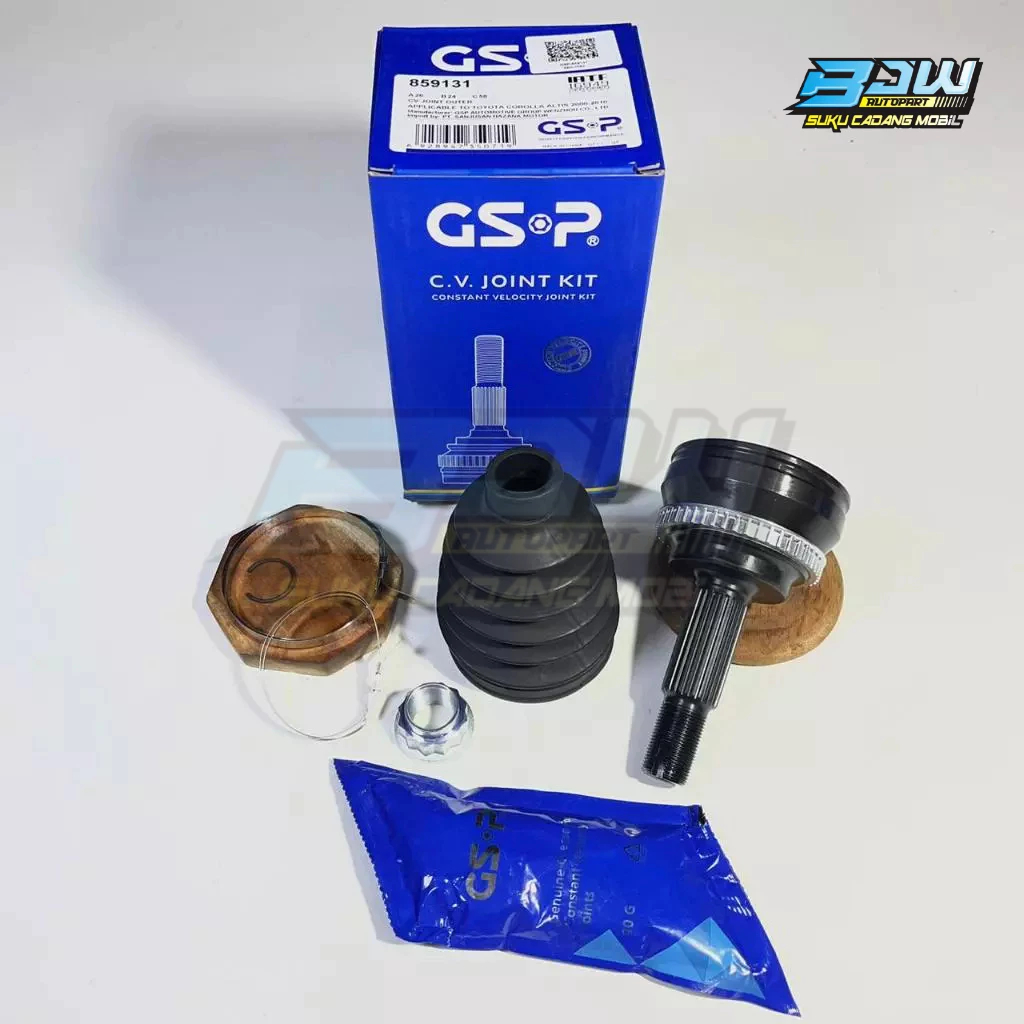CV Joint Outer As Roda Luar Kanan / Kiri Toyota Corolla Altis 2000-2010 Manual Matic GSP 859131