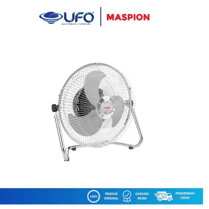 Maspion Power Desk Fan Kipas Angin Meja 10 Inch PW-1001 D | PW-1001D