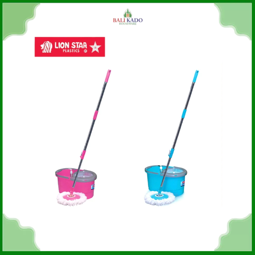 Lion Star BM-47 Pel Lantai Putar / Spin Mop Lion Star Livina Standard BM 47