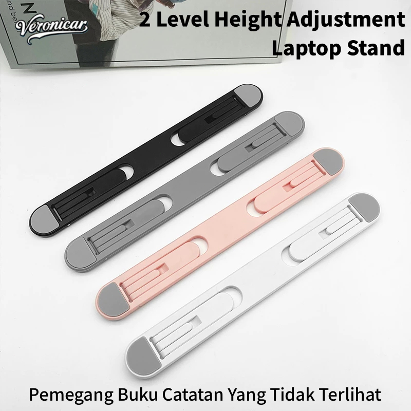 Dudukan Laptop Foldable Laptop Stand Tablet Stand Holder Lipat Notebook Stand Portable Multifungsi-V