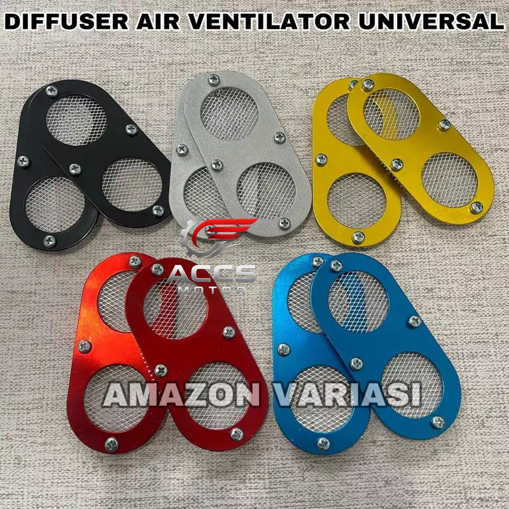 DIFFUSER AIR VENTILATOR UDARA ALL MOTOR YAMAHA NMAX XMAX AEROX LEXI HONDA PCX VARIO UNIVERSAL