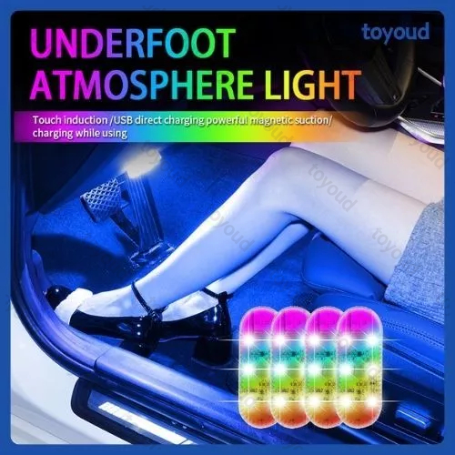 Lampu LED Touchscreen/Lampu Interior Mobil LED/Lampu Plafon Atap Mobil Aksesoris Pencahayaan Mobil