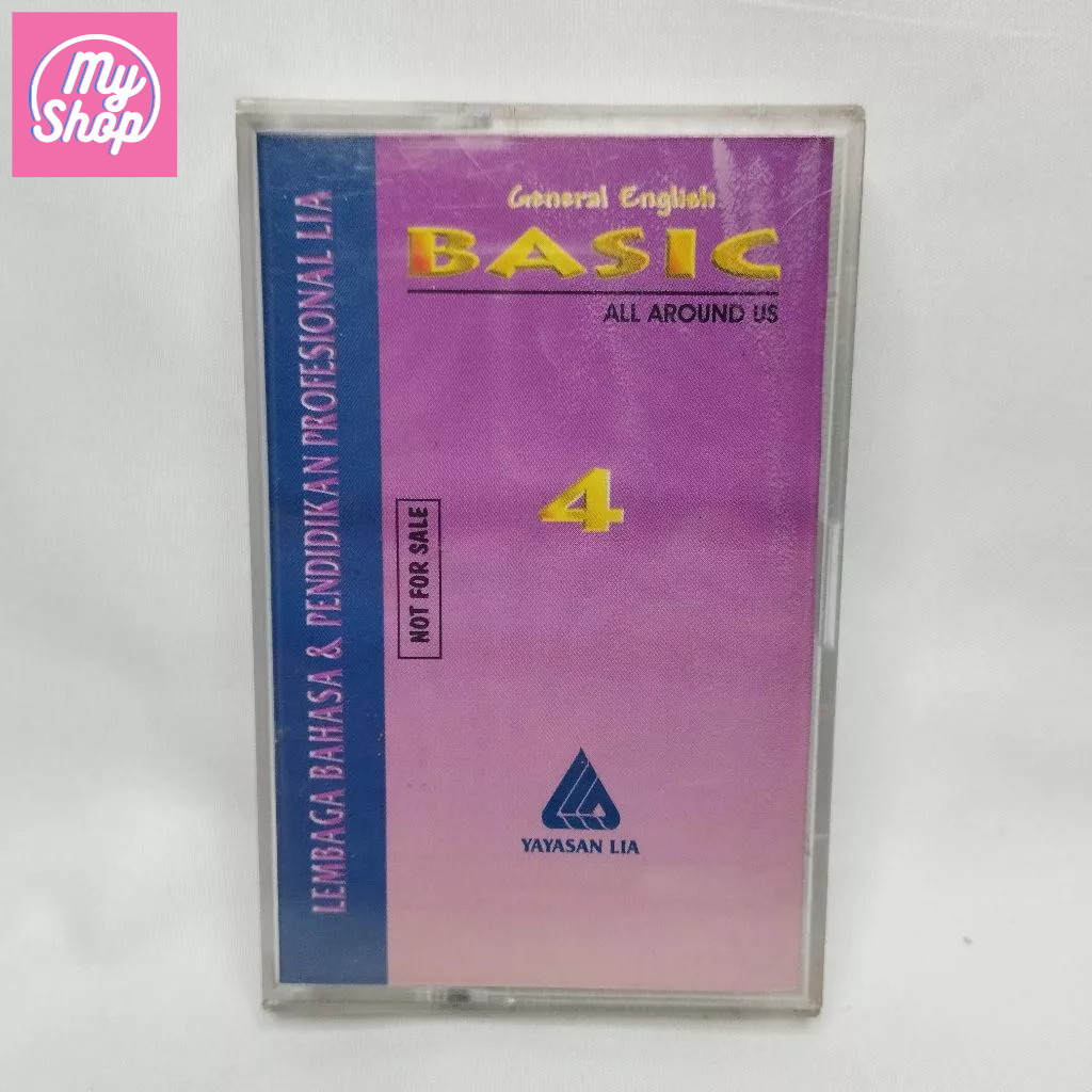 Kaset Pita General English LIA Basic 4 All Around Us