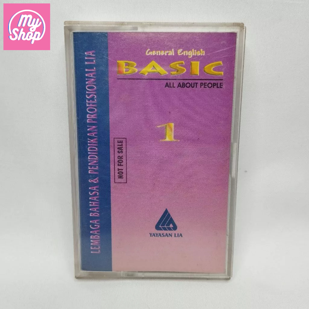 Kaset Pita General English LIA Basic 1 All About People