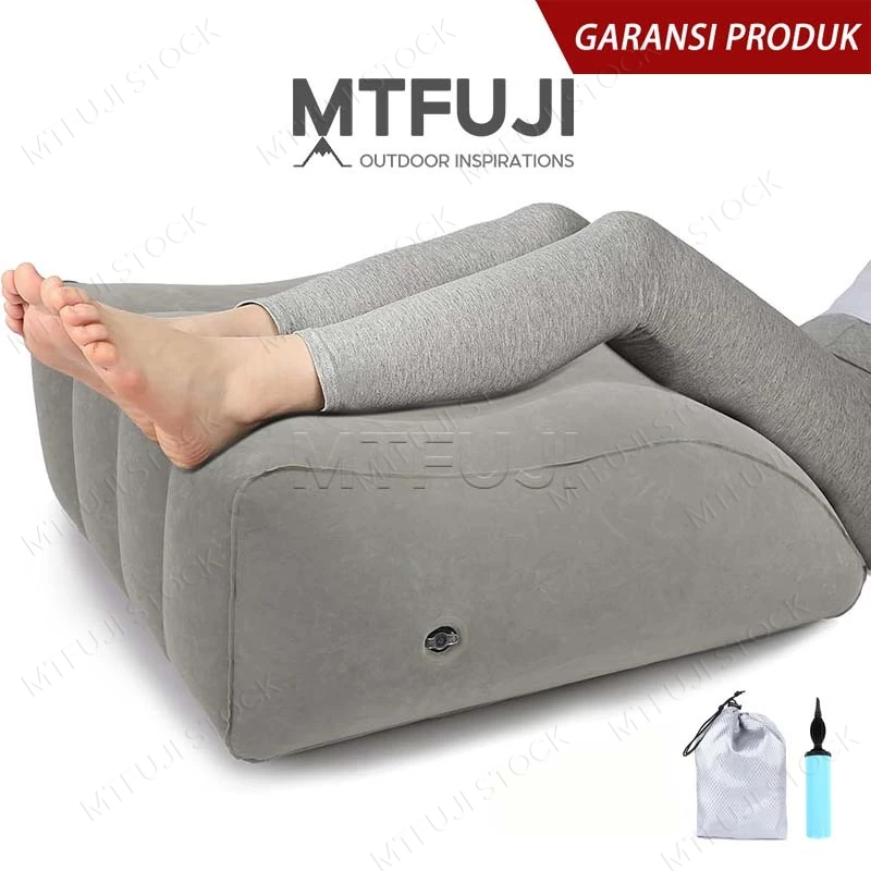 Mt.Fuji Bantal pengangkat kaki tiup bantal tidur baji Bantal kaki ibu hamil Meningkatkan sirkulasi M