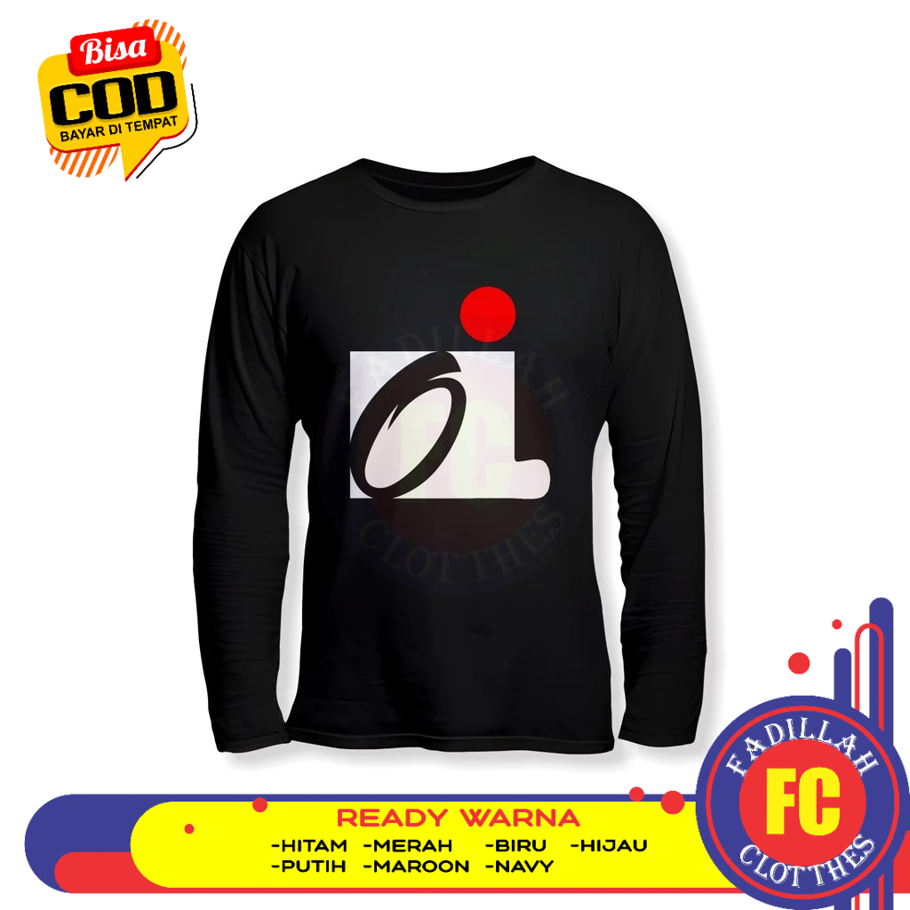 Baju Kaos OI Fans Iwan Fals Lengan Panjang Baju Musik