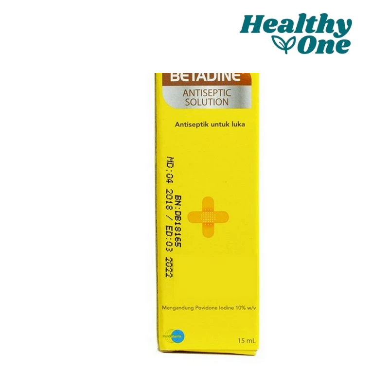 BETADINE ANTISEPTIC SOLUTION 15ML