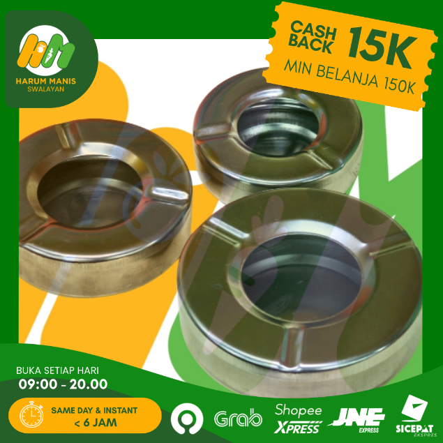 ASBAK STAINLESS STEEL / ASBAK BULAT