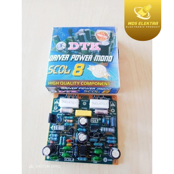 DTK Driver SCOL 8 - 1300 Watt Mono