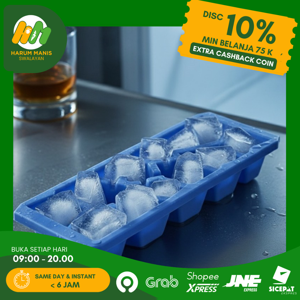 CETAKAN ES BATU BENTUK PINGUIN / CETAKAN ES KRIM LUCU