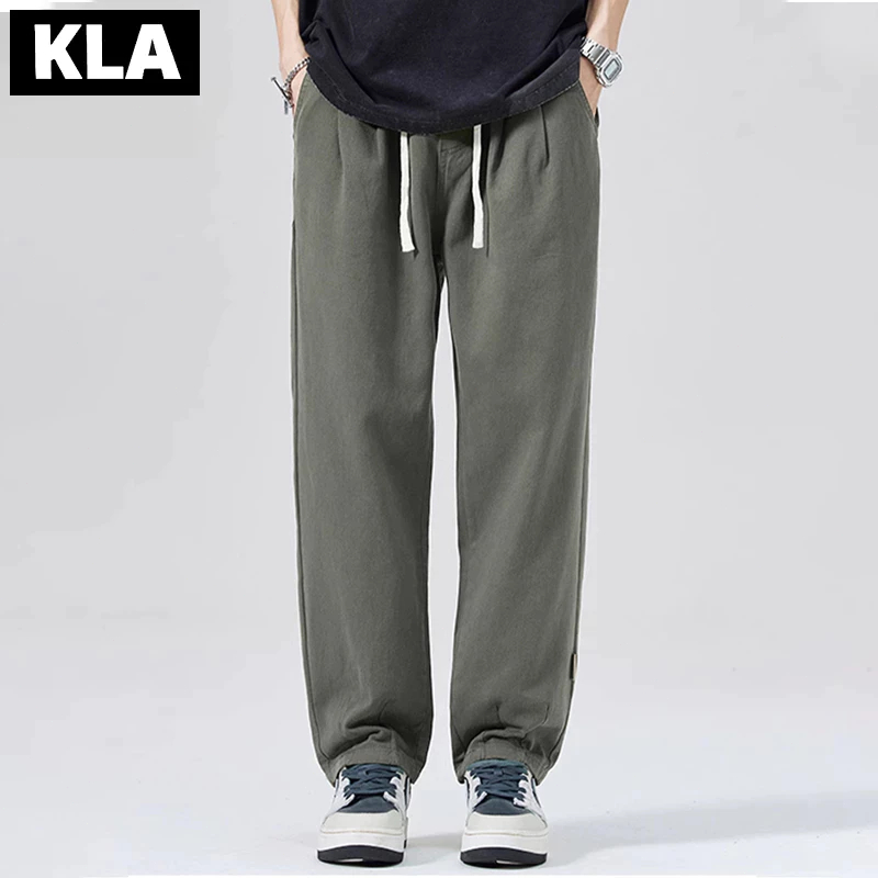 KAin LN-Asia Celana cargo Pria Hijau celana panjang pria dewasa celana cargo karet celana cargo teba
