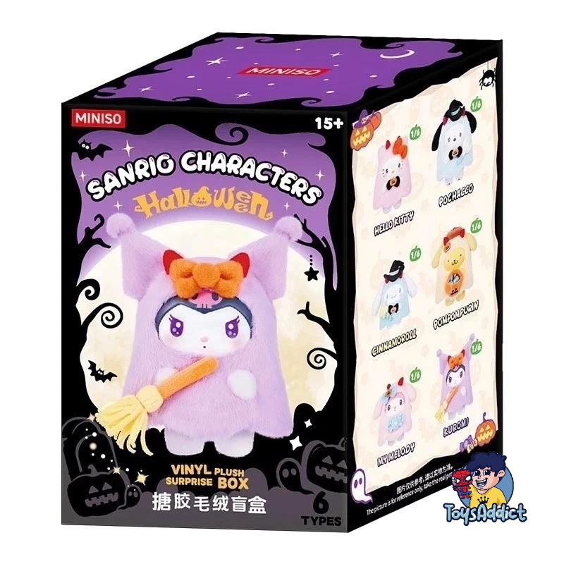 Sanrio Characters Halloween Candy Carnival Night Series Blind Box Figures Plush Toy