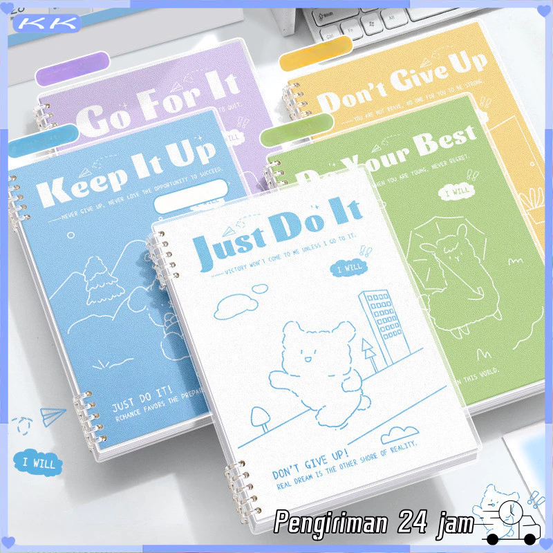 Notebook Diary Agenda Buku Catatan / Aesthetic Notebook Buku B5 /Grid -Sekolah Lucu Buku Notebook Ae
