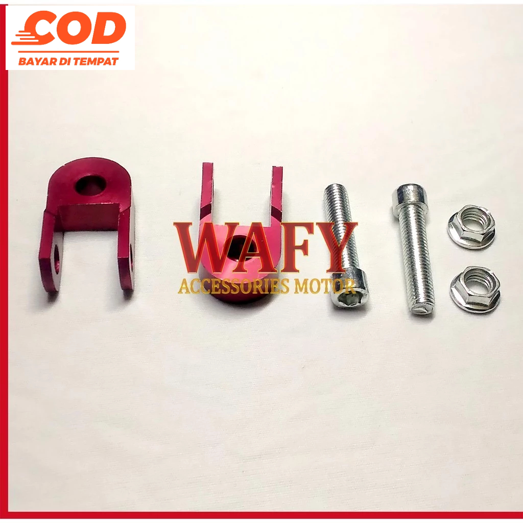 2 Pcs Peninggi shock belakang motor bebek Anting shock bebek