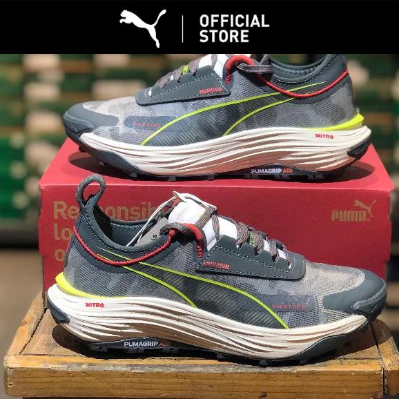 Puma Sepatu Olahraga Lari Outdoor Voyage Nitro 3 Wn Mineral Gray-Active Re 377746 08