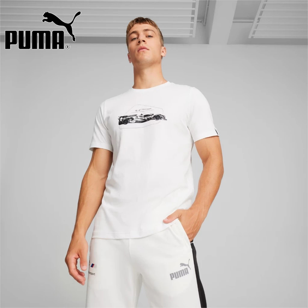 PUMA Kaos Pria Bmw Mms Ess Graphic Tee 624165 02