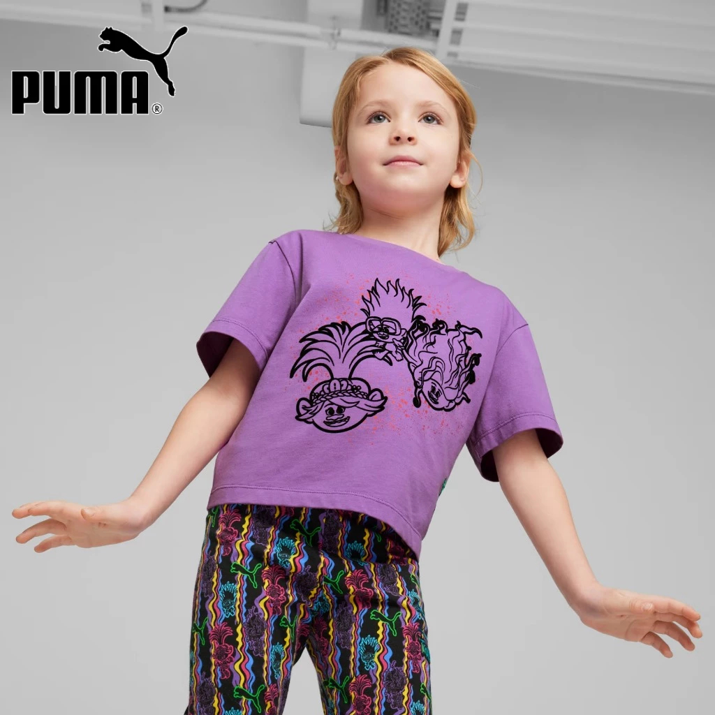 PUMA Kaos Anak Puma X Trolls Graphic Tee G 624854 50
