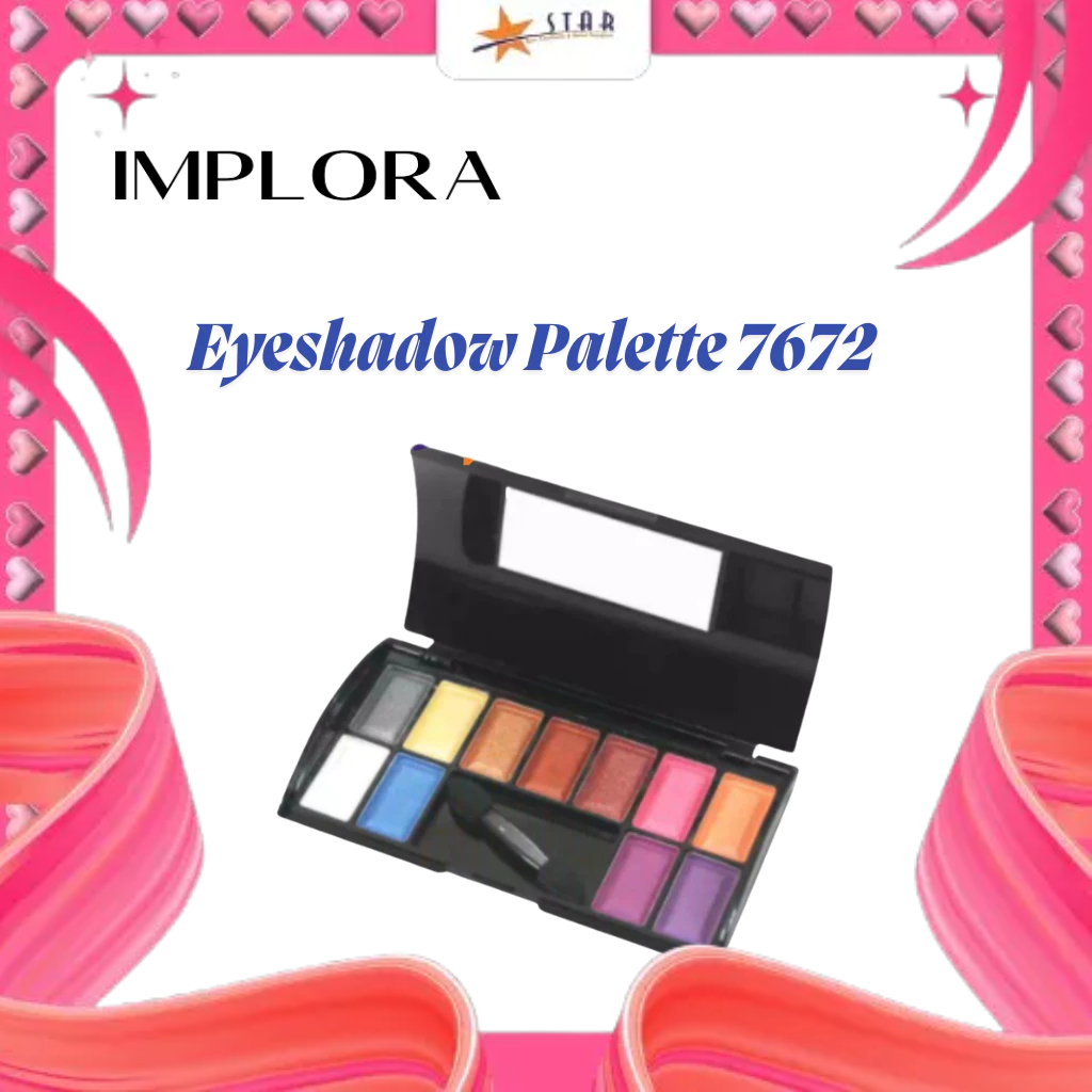 * STAR * Implora Eyeshadow Palette 7672/Eyeshadow Palet/Eyeshadow Murah