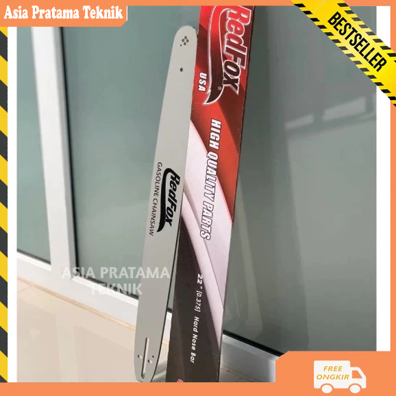 REDFOX / GENMARU Bar Gergaji Mesin 22 INCH / Bar Chainsaw / Guide Bar 22 INCH / Bar Senso