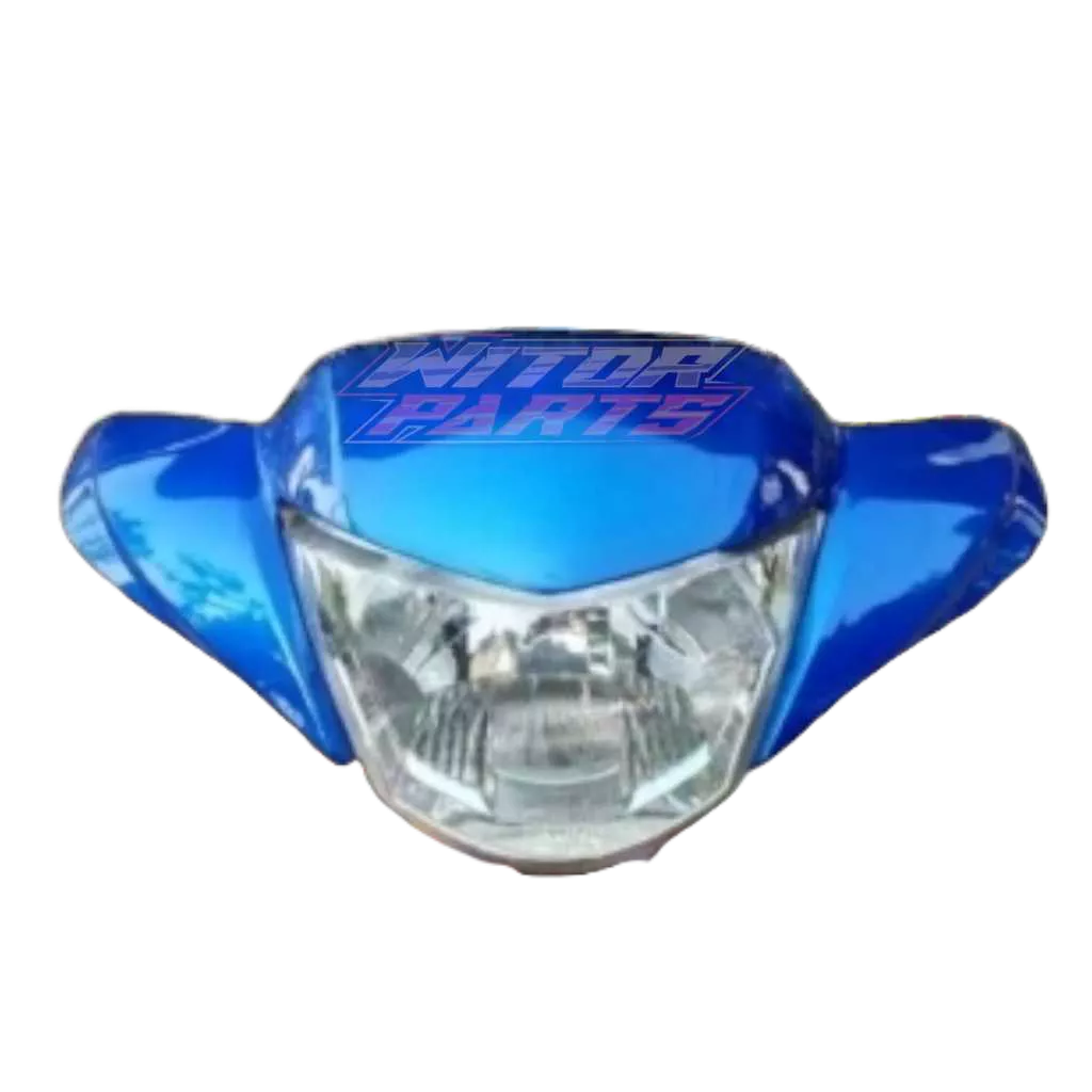 Batok Kepala Depan Mio GT + Reflektor Lampu Depan Biru / Batok Kepala Depan + Reflektor Mio GT Warna