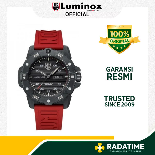 Jam Tangan Pria Luminox L-3875 Master Carbon Seal Automatic Military Dive Watch 100% Original