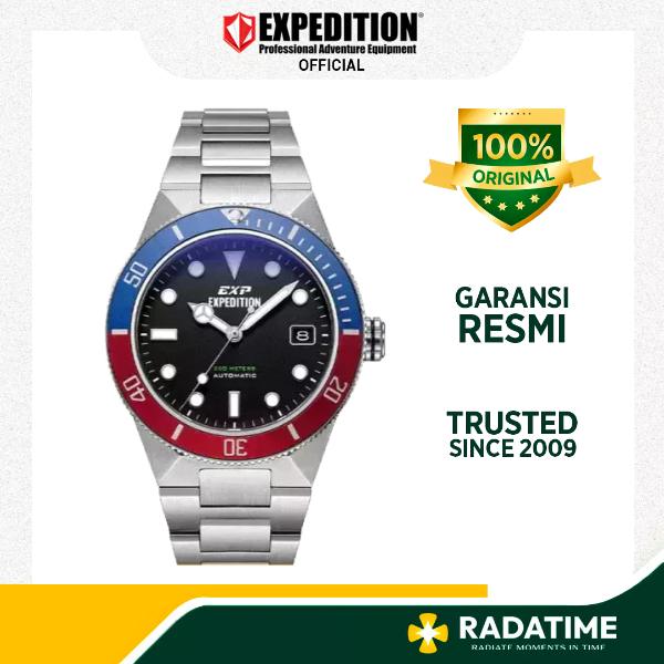 Jam Tangan Pria Expedition Original & Garansi Resmi 1 Tahun E6851 MABSSBARE