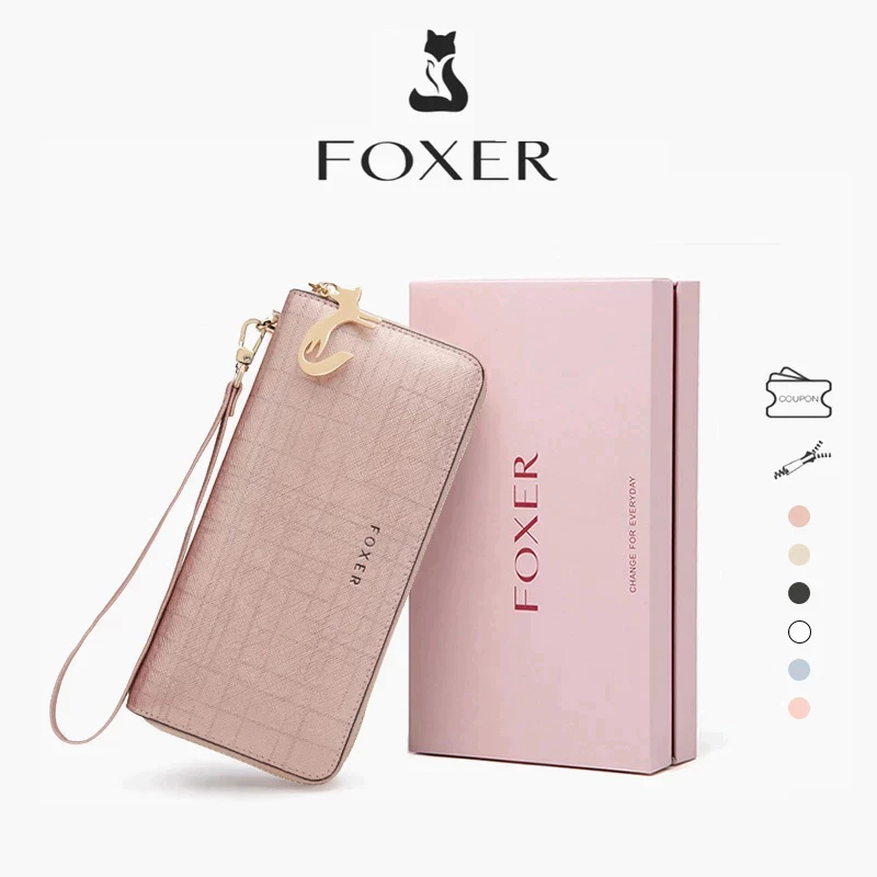 FOXER DompetAsli Dompet Wanita Dompet Koin