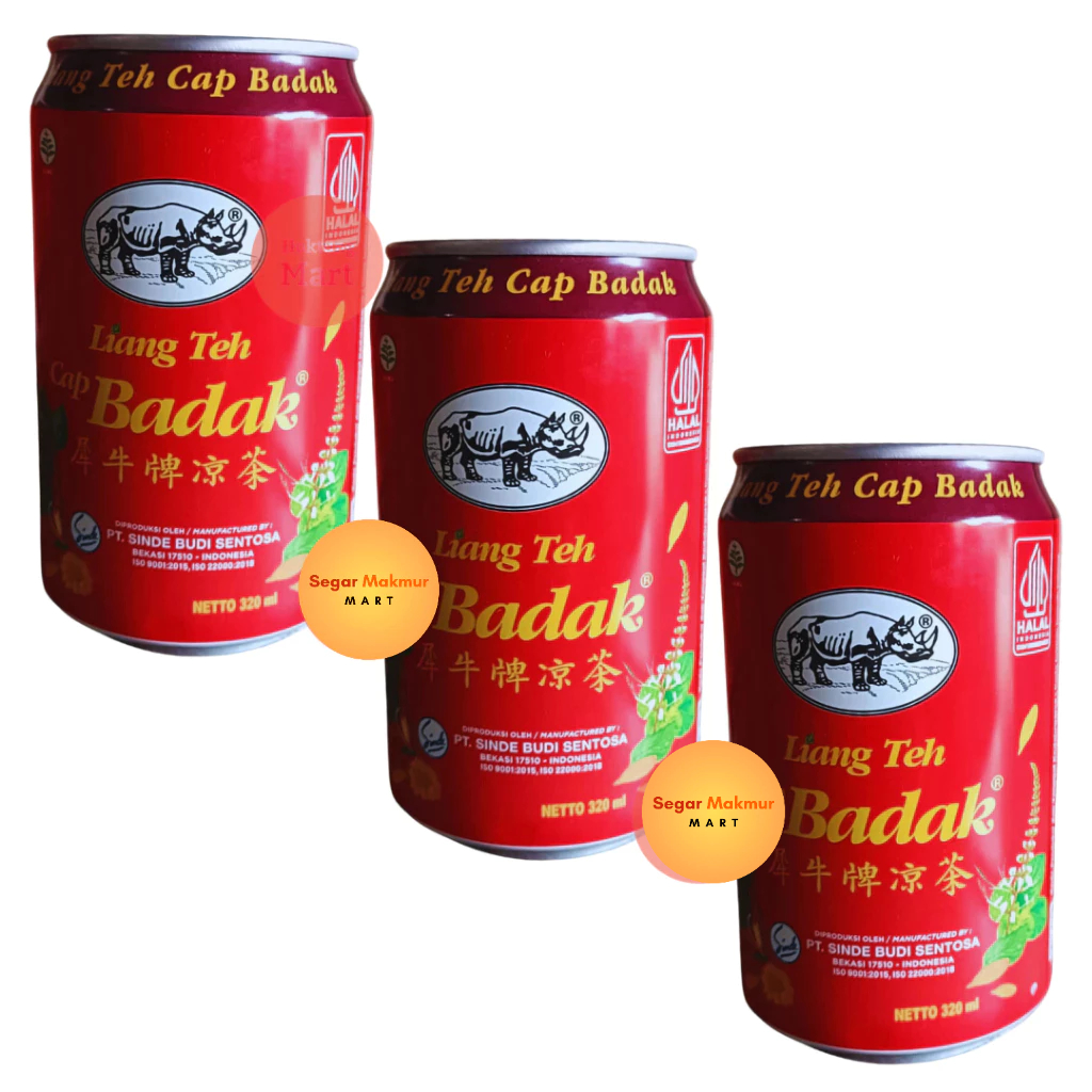 Liang Teh Cap Badak Untuk Sakit Tenggorokan Dan Panas Dalam