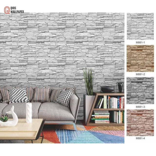 JUAL WALLPAPER DINDING MOTIF 3D BATU ALAM BACKGROUND RUANGAN
