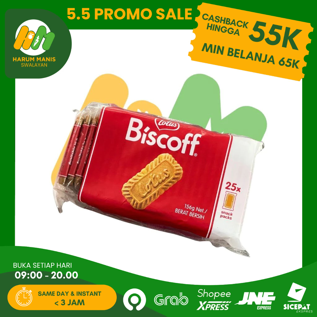 BISKUIT LOTUS BISCOFF ORIGINAL & MILK CHOCOLATE