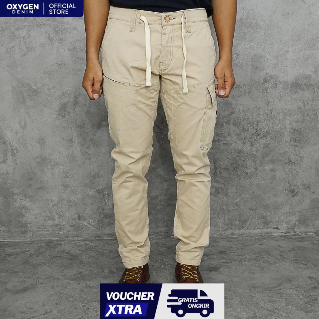 Oxygen Denim Prime Escape Slim Cargo
