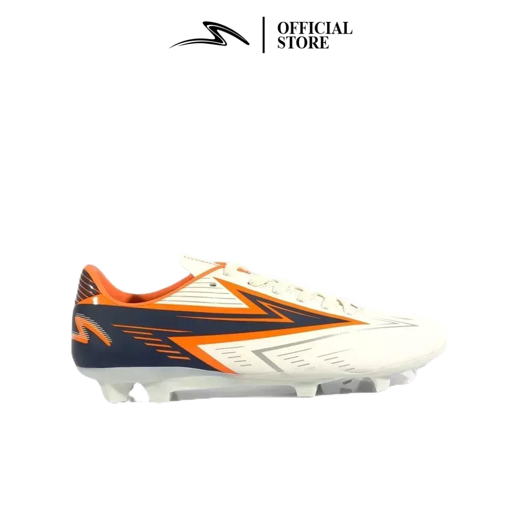 SPECS SEPATU SEPAK BOLA HYPERSPEED 1.5 FG LILY WHITE NIGHT FALL TROPIC ORANGE SPE102052