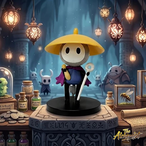 Action Figure Hollow Knight Silk Song Sherma - TA - Mainan Action Figur Sherma - The Alchemist