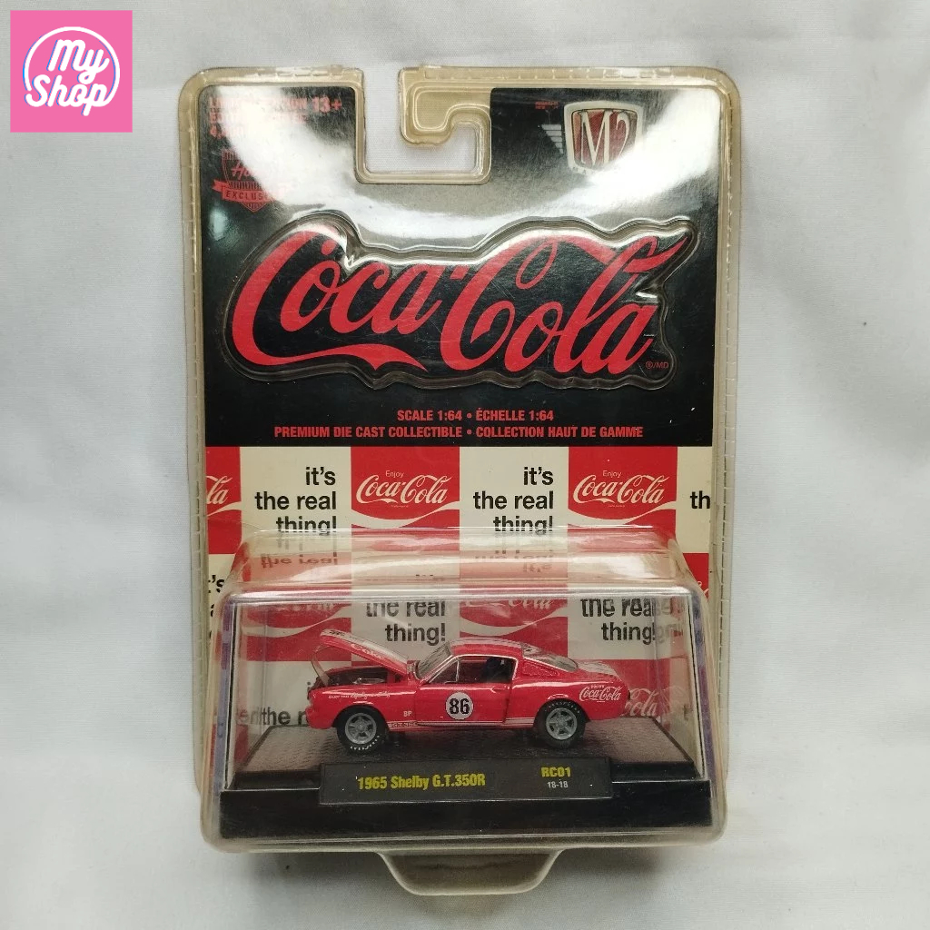 M2 Machines Coca-Cola 1965 Shelby GT350R